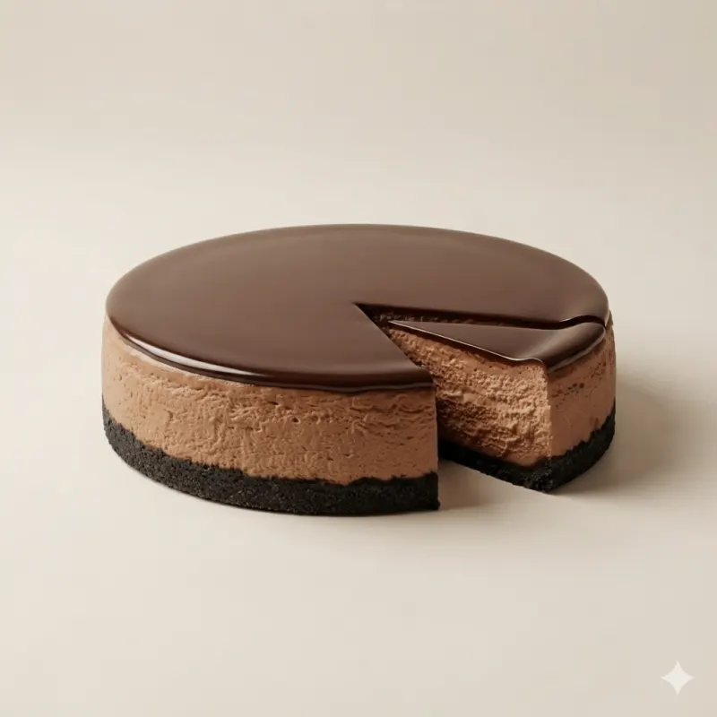 Cheesecake de Chocolate