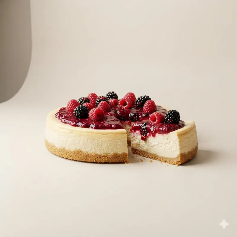 Cheesecake de Frutos Rojos
