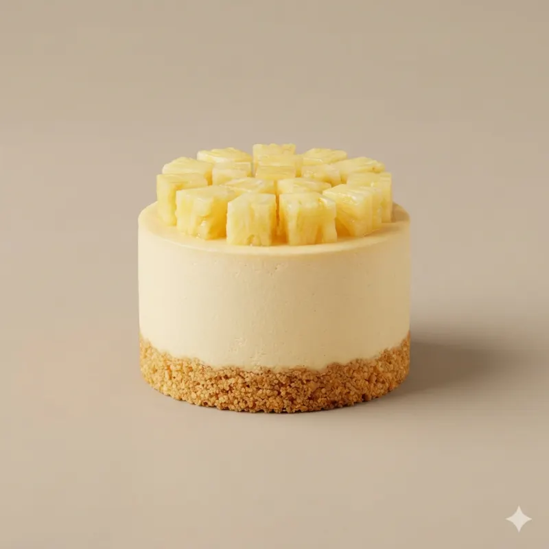 Mini Cheesecake de Piña