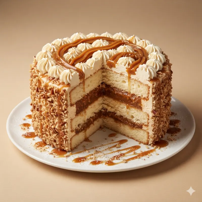 Pastel de Cajeta