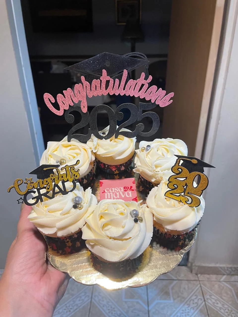 Cupcakes de graduación, otro diseño